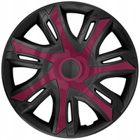 Kołpaki 15 NRM N-Power Bicolor claret/black 4 szt.