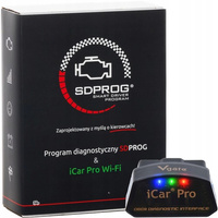 BOX iCar Pro WiFi + program SDPROG PL