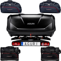 Aguri Active Bike 2 Black + Box na hak + 4 sztuki toreb do boxu