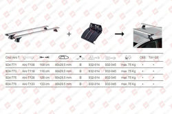 Bagażnik na dach Cruz AIRO T118 Ford Mondeo IV 2007-2014