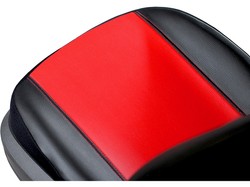 POK-TER EXCLUSIVE Skórzane Czerwone Pokrowce samochodowe