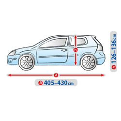 Pokrowiec na samochód Basic Garage Hatchback L1