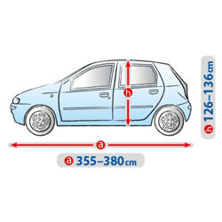 Pokrowiec na samochód Basic Garage Hatchback M1