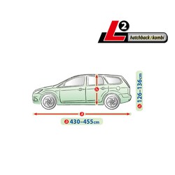 Pokrowiec na samochód Membrane Garage Hatchback/Kombi L2