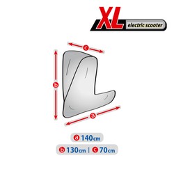 Pokrowiec ochronny na hulajnogę elektryczną 3 Warstwy rozmiar XL