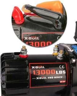 Wyciągarka elektryczna X-Bull Winch 13000 5897 kg 12V lina syntetyczna